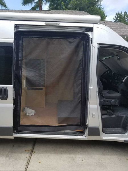 cargo van window security screens