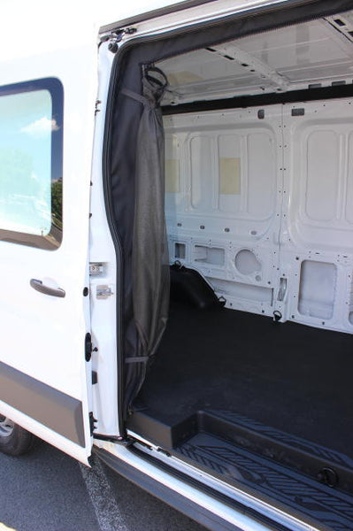 Transit Van Side Door Insect Screen - Van Upgrades