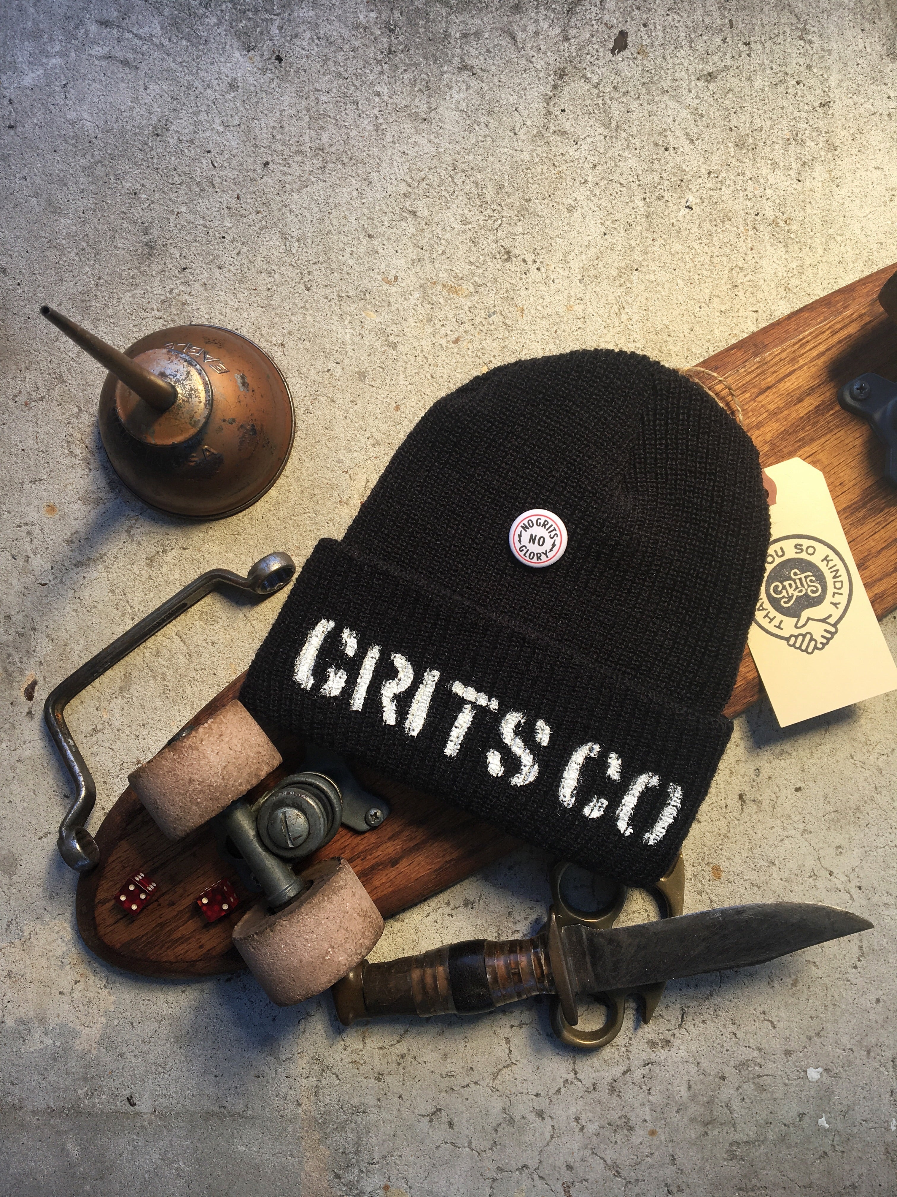 The Knit Grit Navy Grits Co.