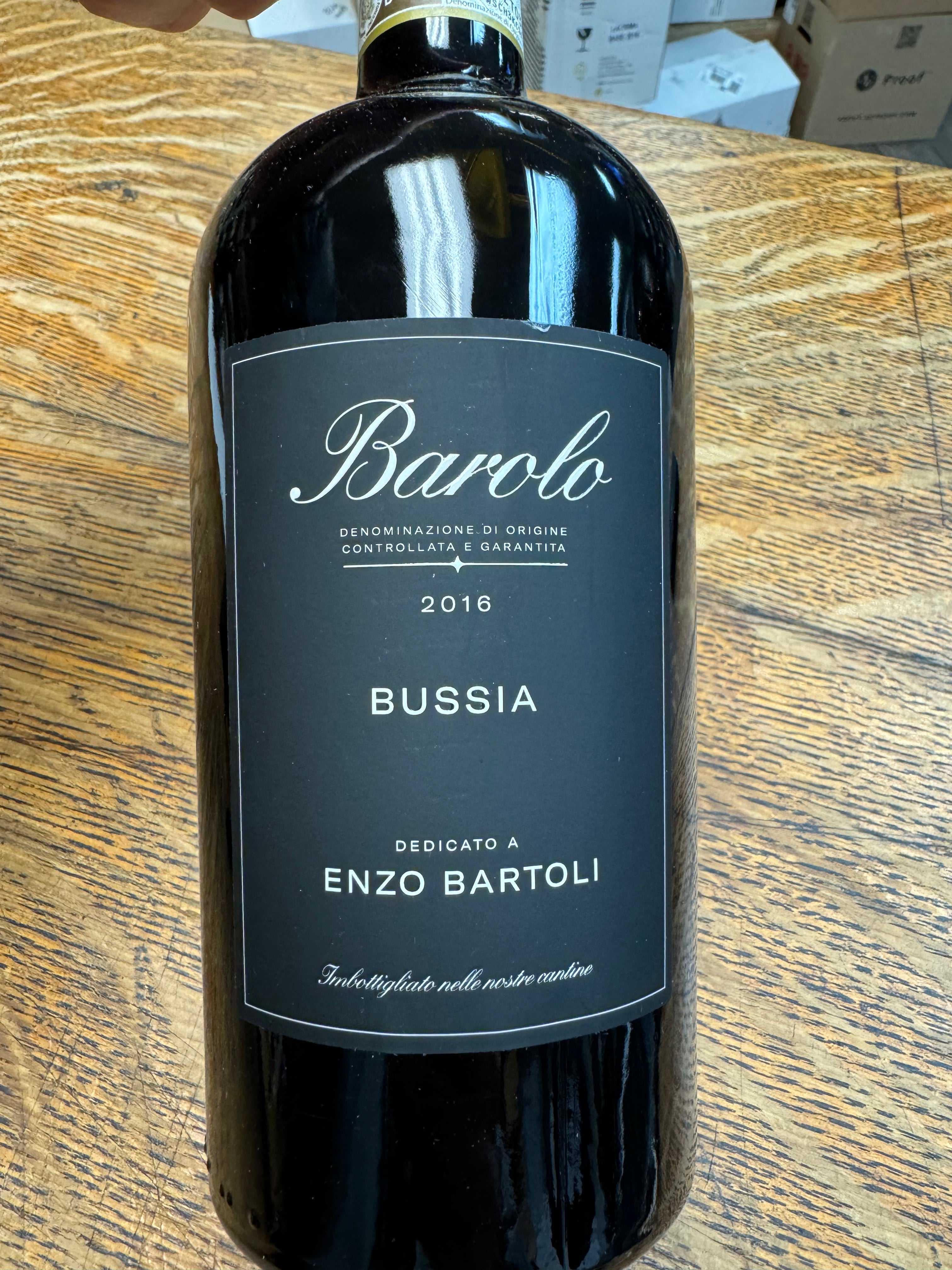 Enzo Bartoli Barolo "Bussia" 2016