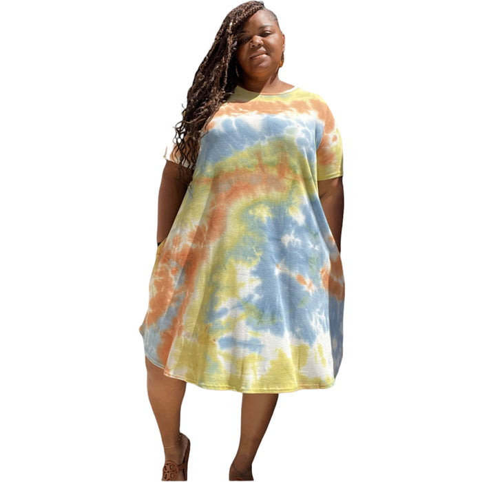 Women’s Plus Size Plaid Duster/Dress