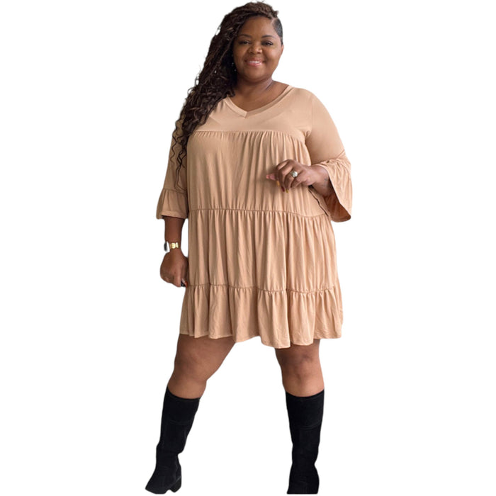 Sassy Plus Size Mini Dress - Fabulously Dressed Boutique – Fabulously  Dressed Boutique