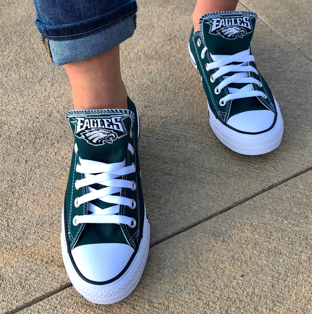 philadelphia eagles converse sneakers