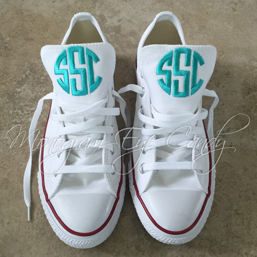 monogram converse sneakers