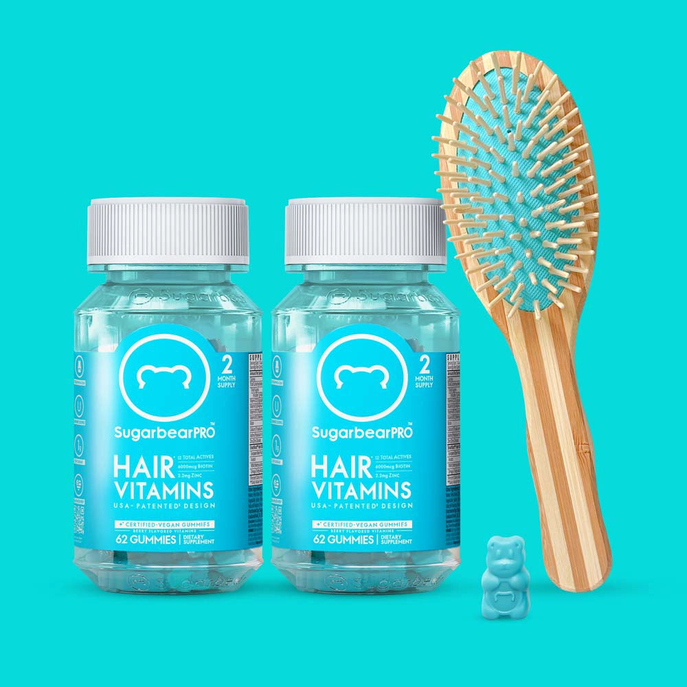 SugarbearPRO Hair Vitamin Vegan Gummies - 4 Month Pack + Free Gift