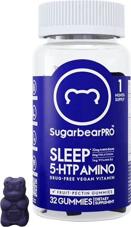 sleep vitamin gummy sugarbearpro bottle