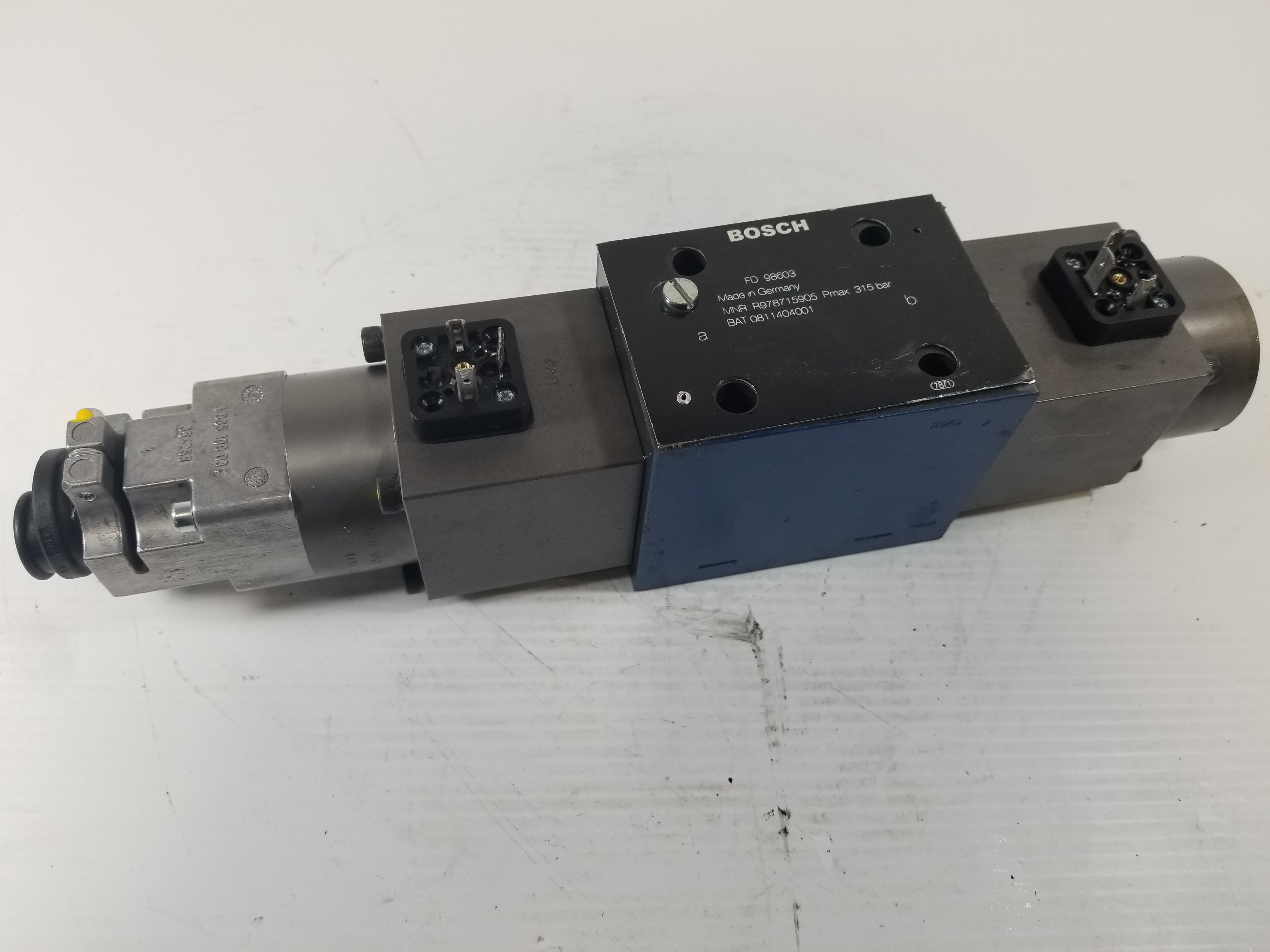 Bosch 98603 R978715905 Pneumatic Selector Valve Metal Logics Inc