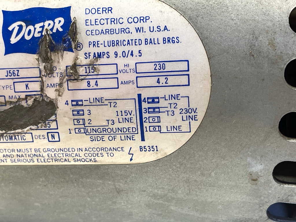 doerr lr22132 parts