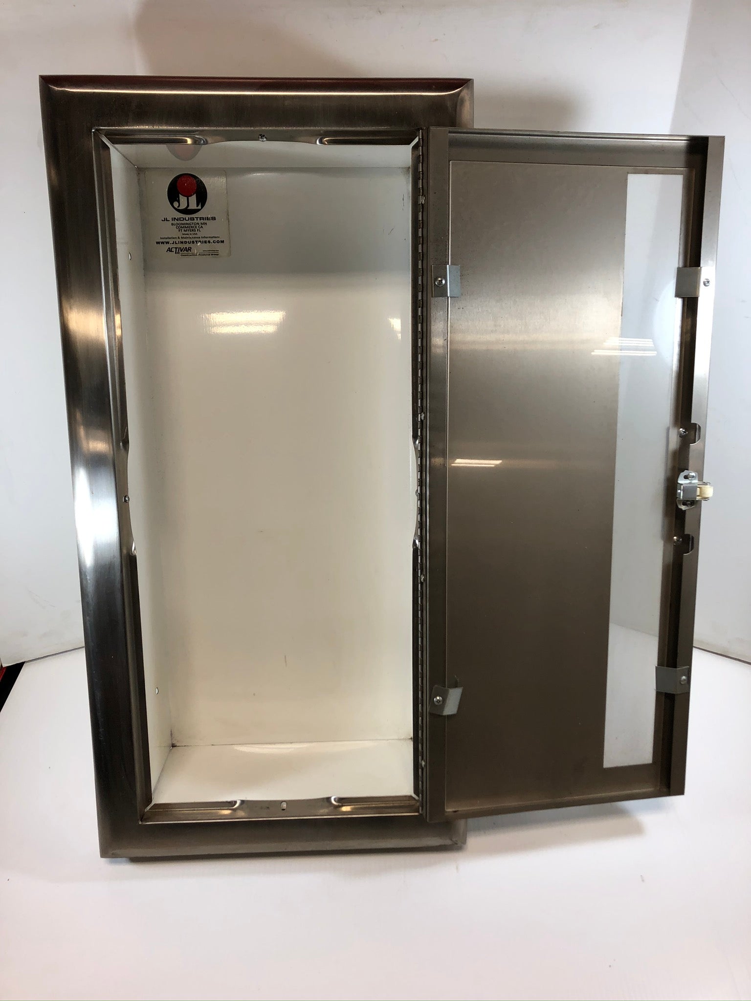 Fire Extinguisher Cabinet C1037v10 W Handle Cosmopolitan Stainless
