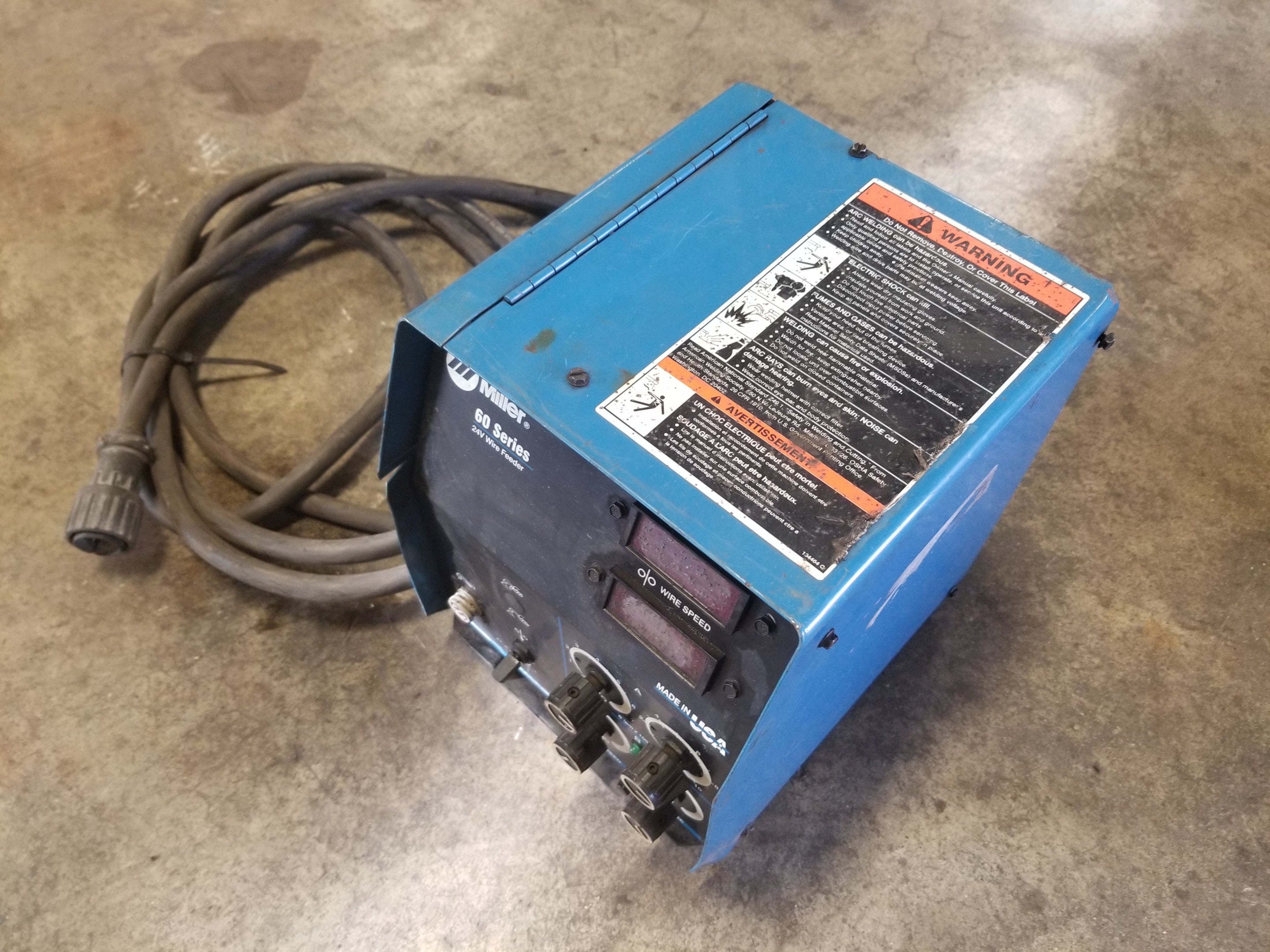 Miller Ss 12 60 Series 24v Wire Feeder Controller Metal Logics Inc