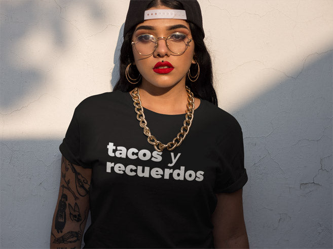 Tacos Recuerdos Selena Taco Gear Taco Shirt