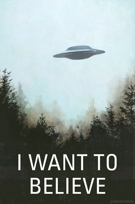 I want to believe обои