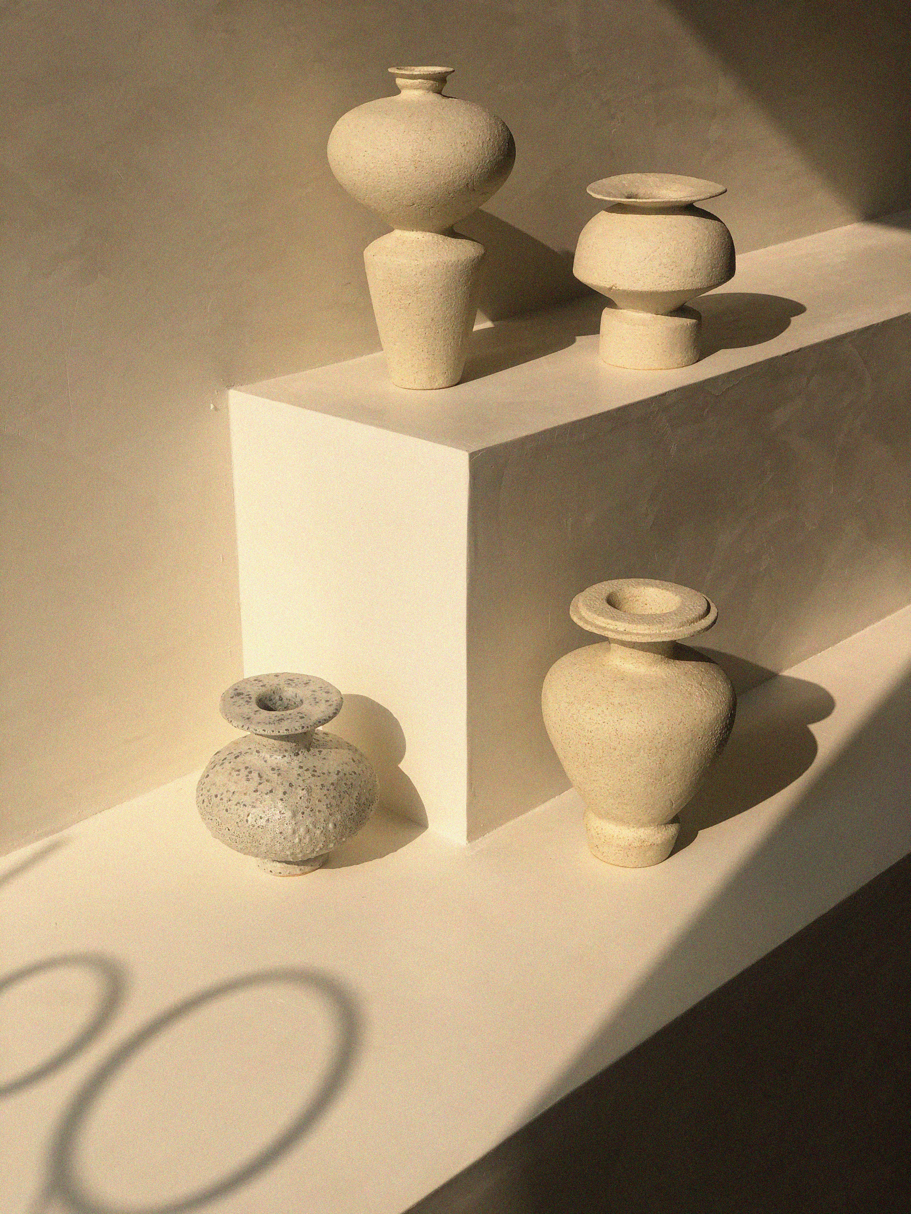 Lebes Ceramic Vase by Canoa