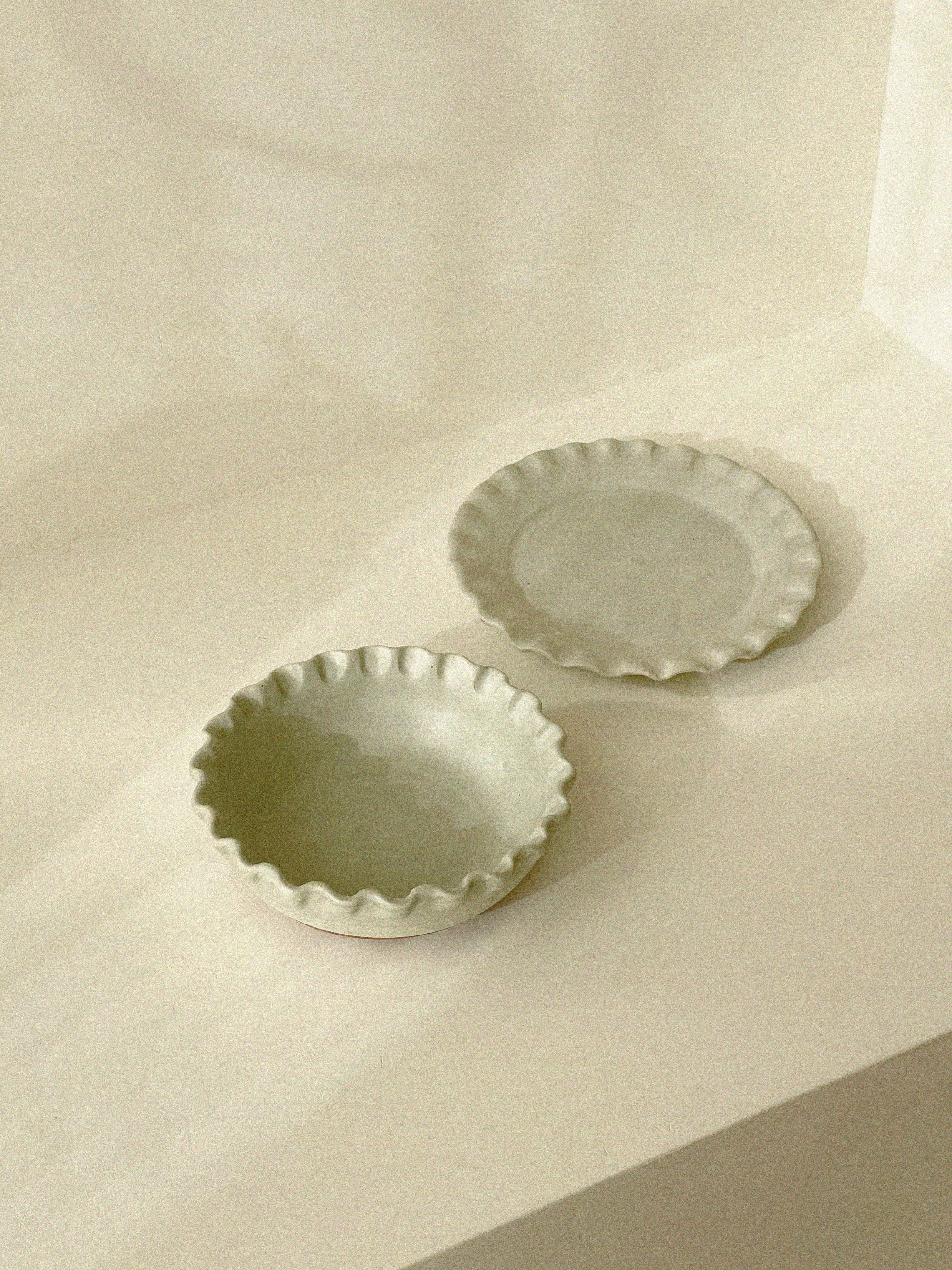 Lola Bowls in Acqua by Perla Valtierra