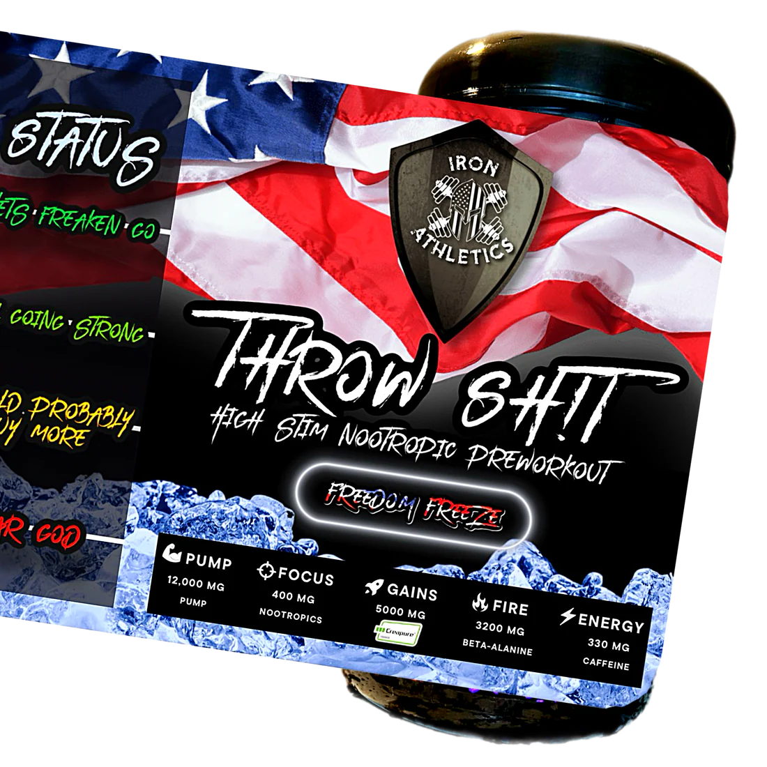 Throw Sh*t x Mindbender High Stim Nootropic Preworkout w/ Creapure