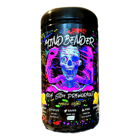 MINDBENDER 6.0 Nootropic High Stim Pre-Workout w/ Creapure - Freedom Freeze