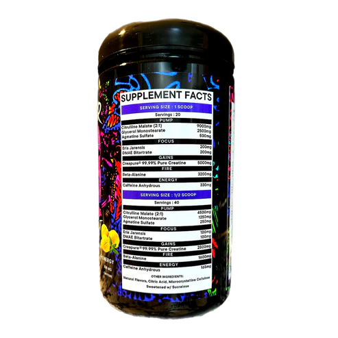 MINDBENDER 6.0 Nootropic High Stim Pre-Workout w/ Creapure - Freedom Freeze