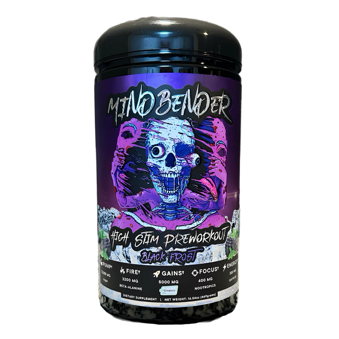 MINDBENDER 6.0 Nootropic High Stim Pre-Workout w/ Creapure - Freedom Freeze