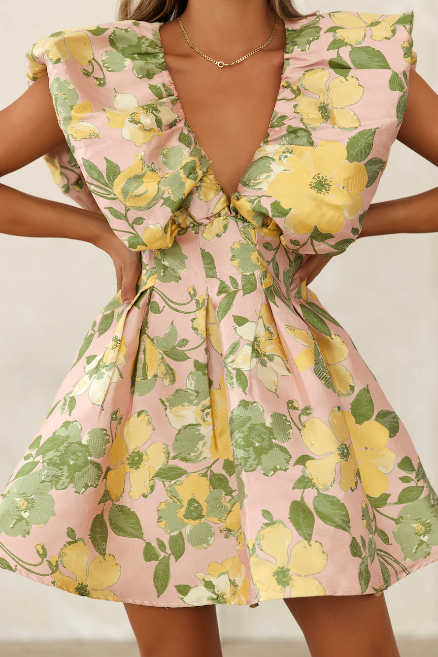 It's Giving Class Mini Dress Multi - Image 10
