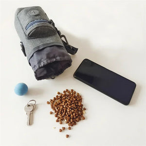 Portable Outdoor Poo Bags Pet Training Waist Bag Dog Training Bags Pet Snack Food Container Puppy Snack Waist Bag Pets Supplies - Contacts Family
