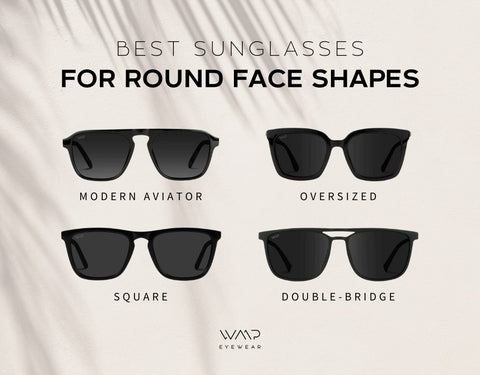 Best sunglasses for round face shapes