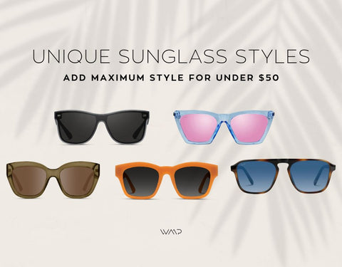 Unique sunglasses styles for bold wardrobe