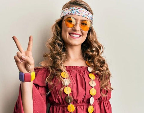 Hippie girl costume idea for halloween