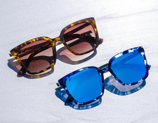 Oversized square frame sunglasses