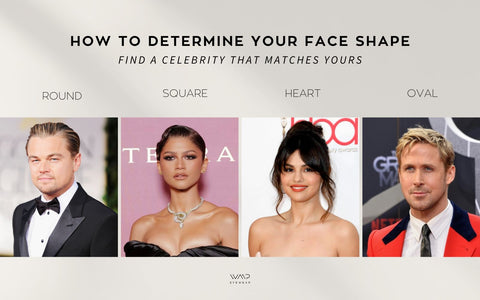 Celebrity face shapes
