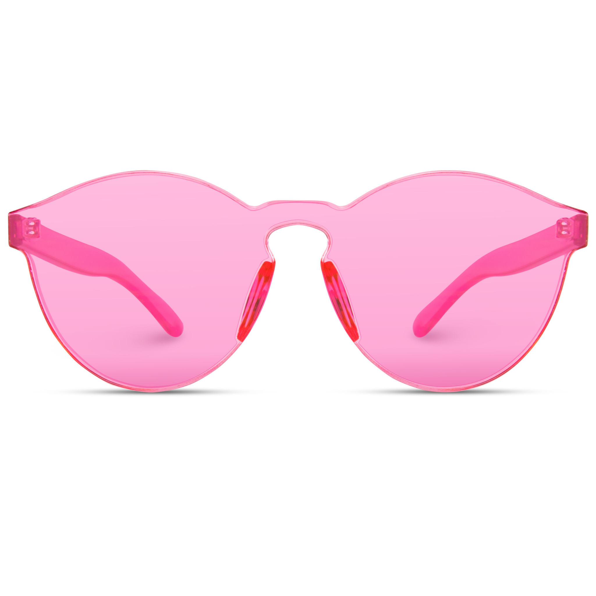Download Bailey Colorful Transparent One Piece Frame Sunglasses ...