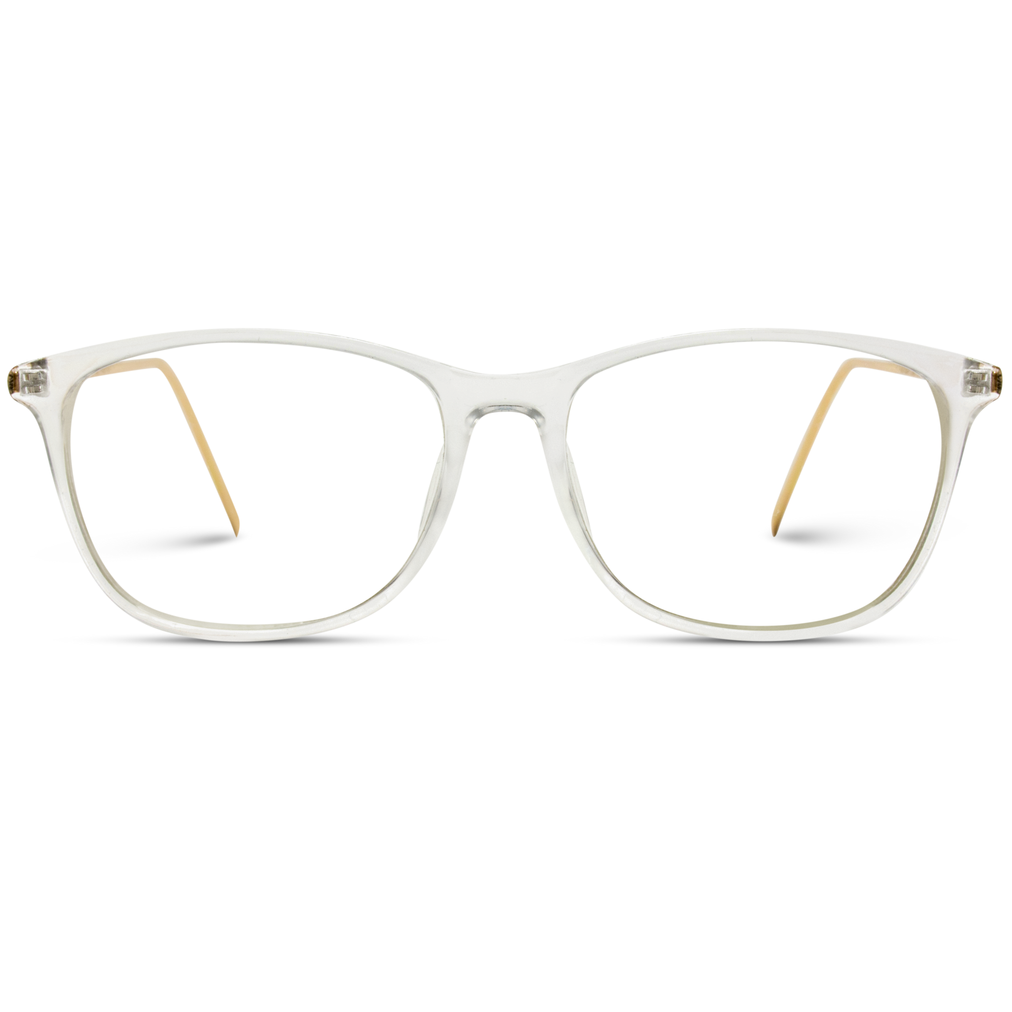 Rectangular Metal Frame Square Prescription Glasses – WearMe Pro