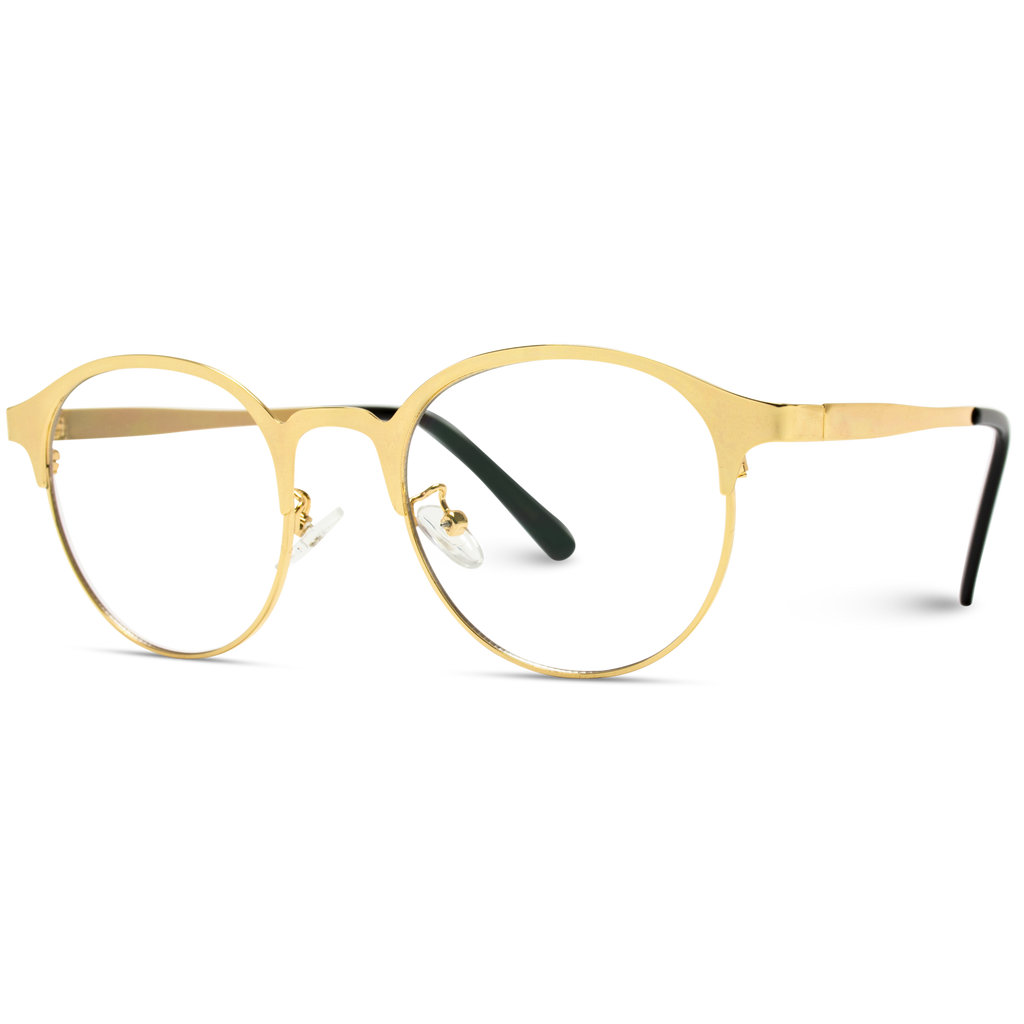 Lee - Lightweight Metal Frame Retro Glasses | WearMe Pro