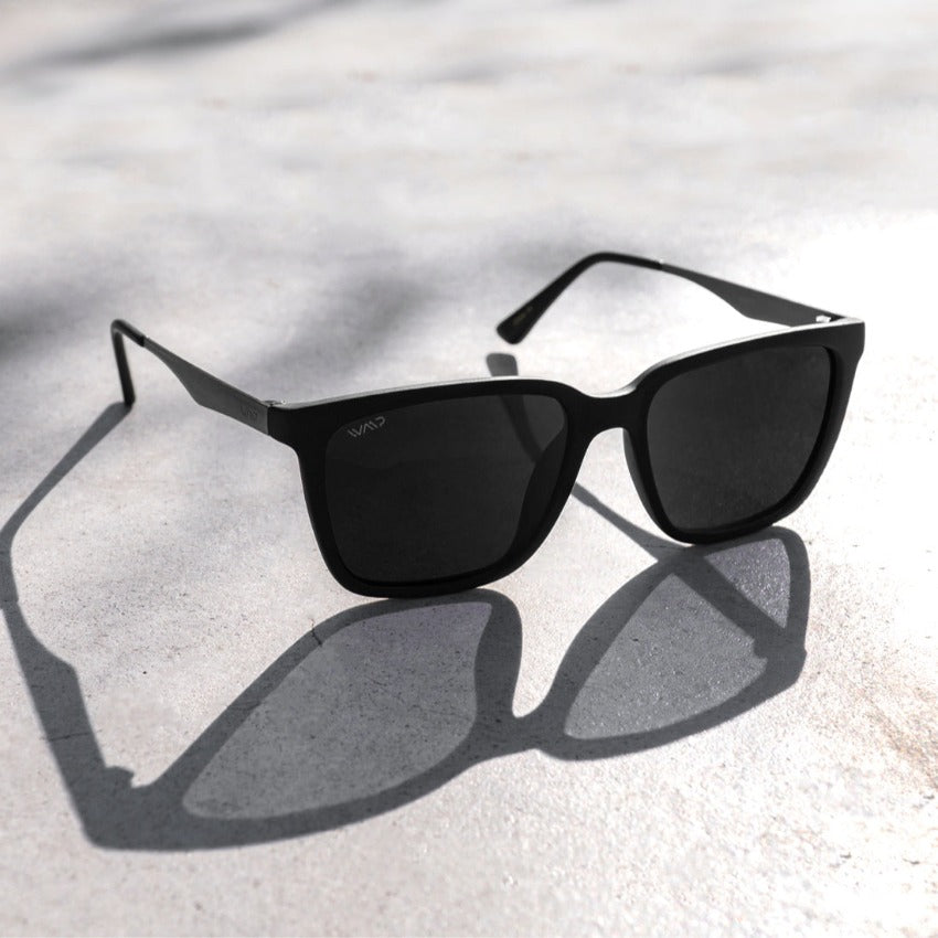 Mason | Square Polarized Half Metal Sunglasses For Men – WMP Eyewear