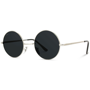 Ethel Retro Round Sunglasses - Hippie 