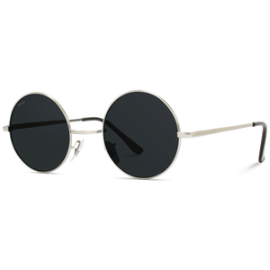 round glass goggles