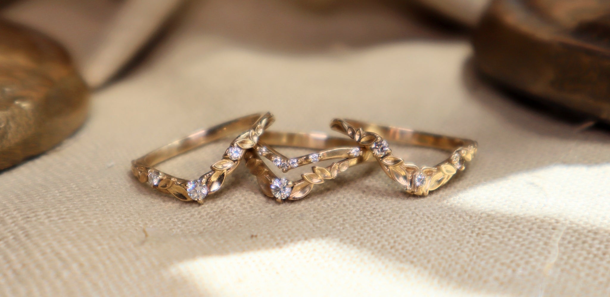 Wedding rings and stackable bands