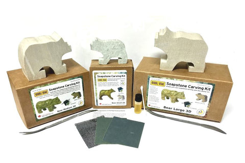 Soapstone Carving Kits  Tenorex GeoServices: Mining Office & Rock
