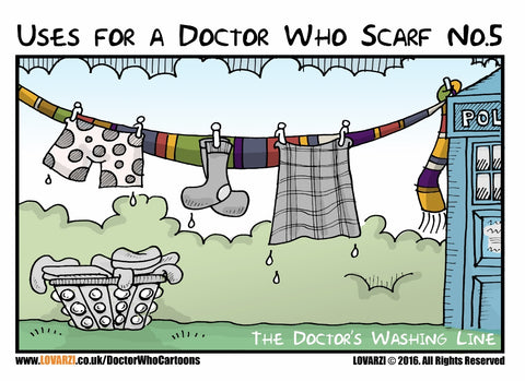 Doctor Who Scarf - Tom Baker