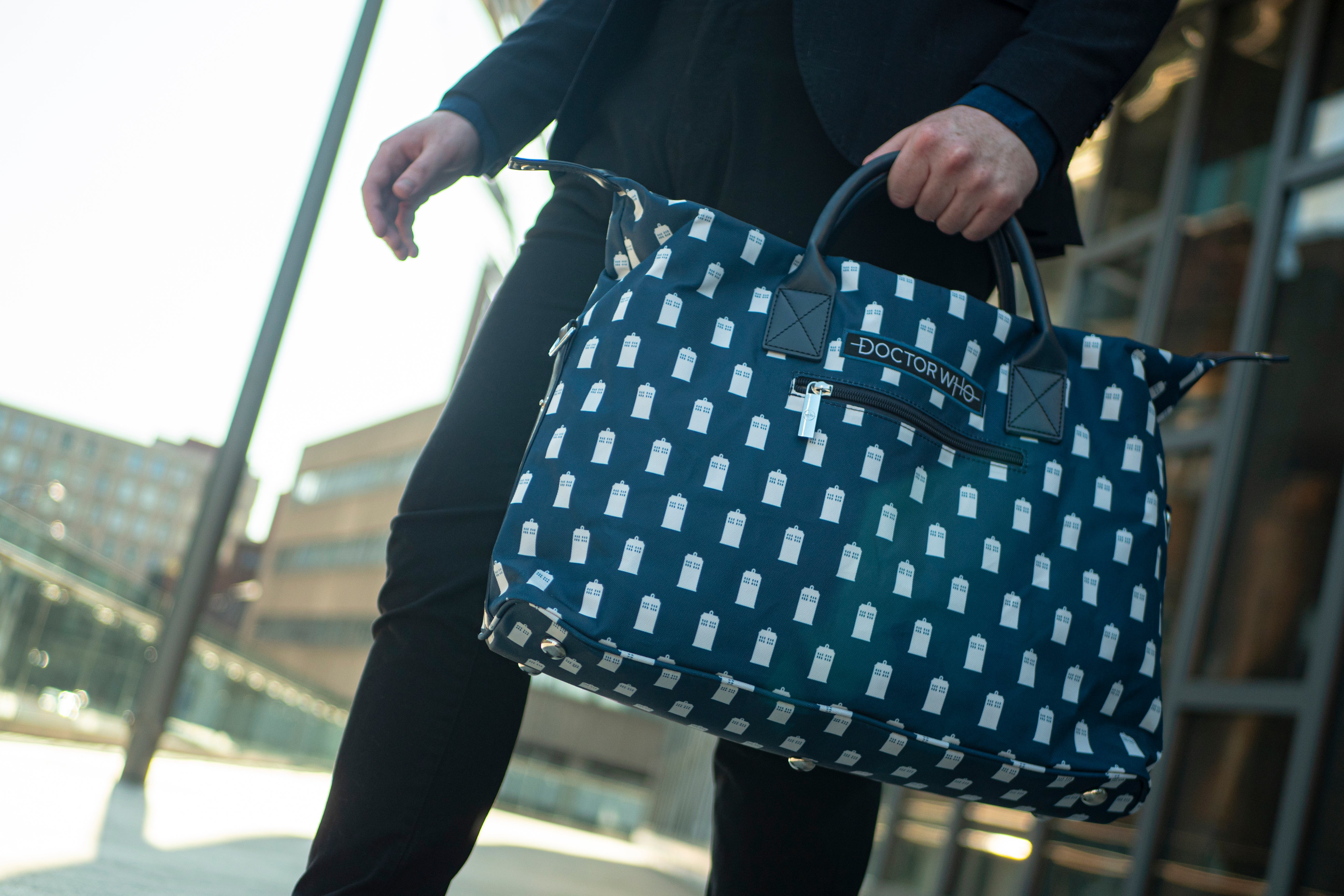 Doctor Who Laptop Bag - TARDIS Messenger & Travel Bag - Dr Who ...