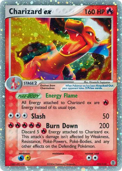 Charizard ex 105 (EX FireRed & LeafGreen)