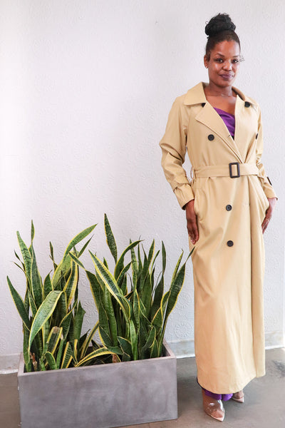 してしまい】 Belted Dress Trench Coat camel herliptoの通販 by