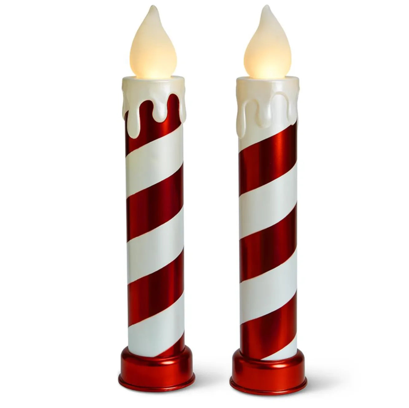 2 Velas Cintilantes de Bastão de Doces 5