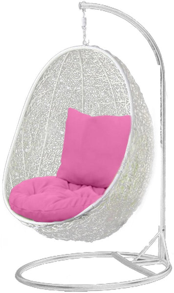 White Hanging Egg Chair - Pala Series | Hanging Out Australia