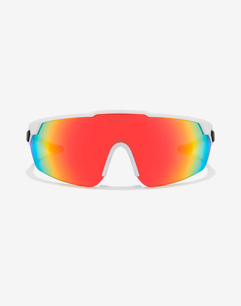 white cycling sunglasses