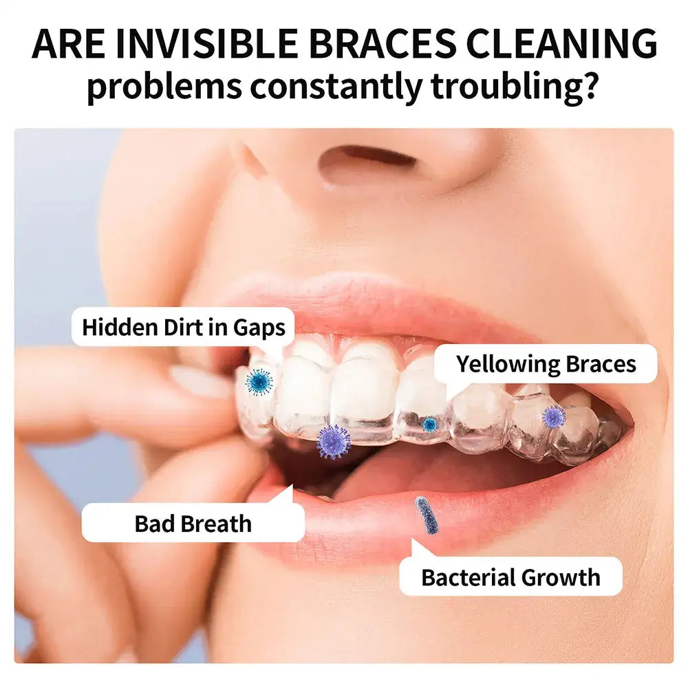 180ml Ultrasonic Cleaner UV Sterilization For Dentures