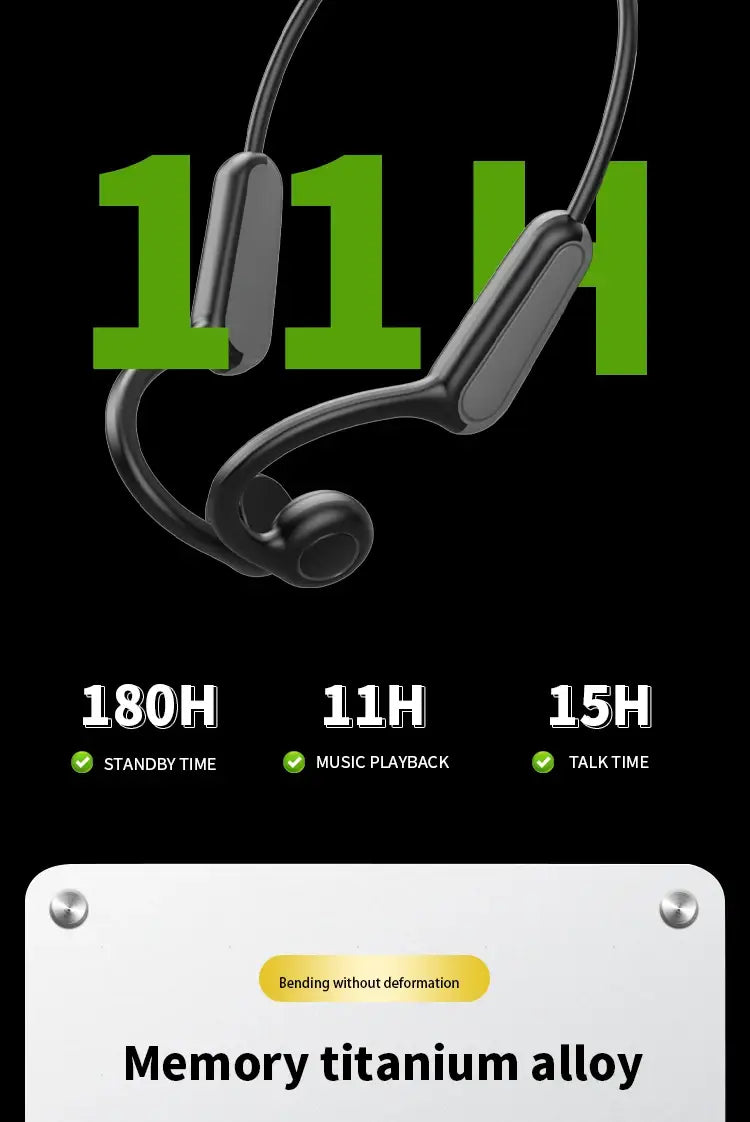 Xiaomi Mijia Bone Conduction Earphones Bluetooth 5.3 Waterproof Headset