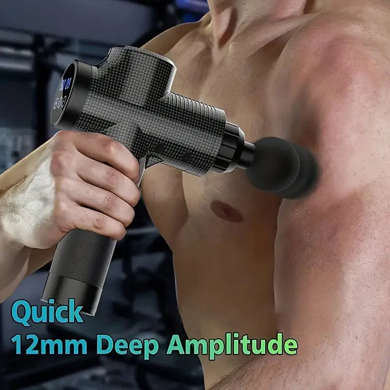 Massage Gun with Multiple Heads