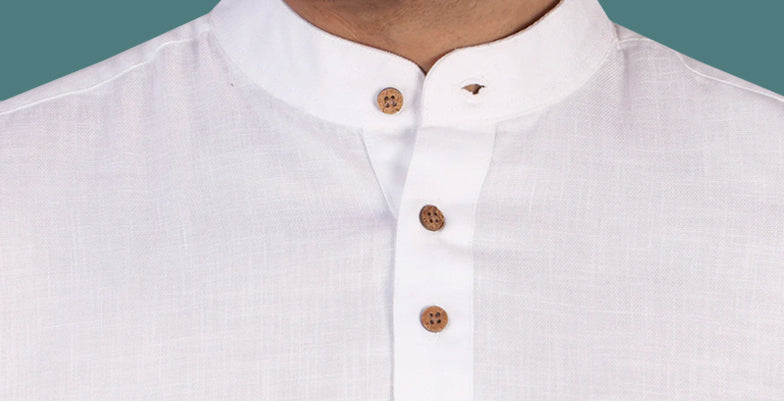 What is the difference between a Band Collar vs. Collarless Shirt