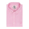 Salmon Pink Gingham Button-Down Checks Non-Iron Shirt