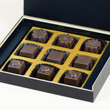 Birthday Invitations - 9 Chocolate Box - Assorted Chocolates (Minimum 10 Boxes)